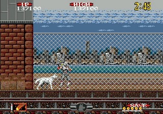 Shadow Dancer - The Secret of Shinobi sur Sega Megadrive